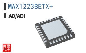 MAX1223BETX+