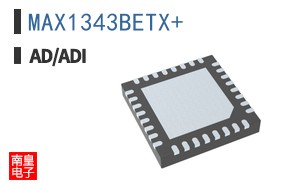 MAX1343BETX+