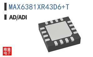 MAX6381XR43D6+T